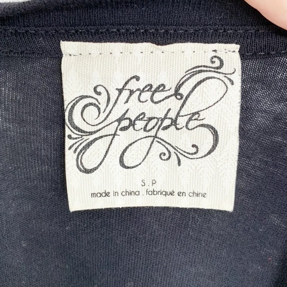 Free People "Still Got It" Mesh Bell Sleeve Top - Picture 7 of 7